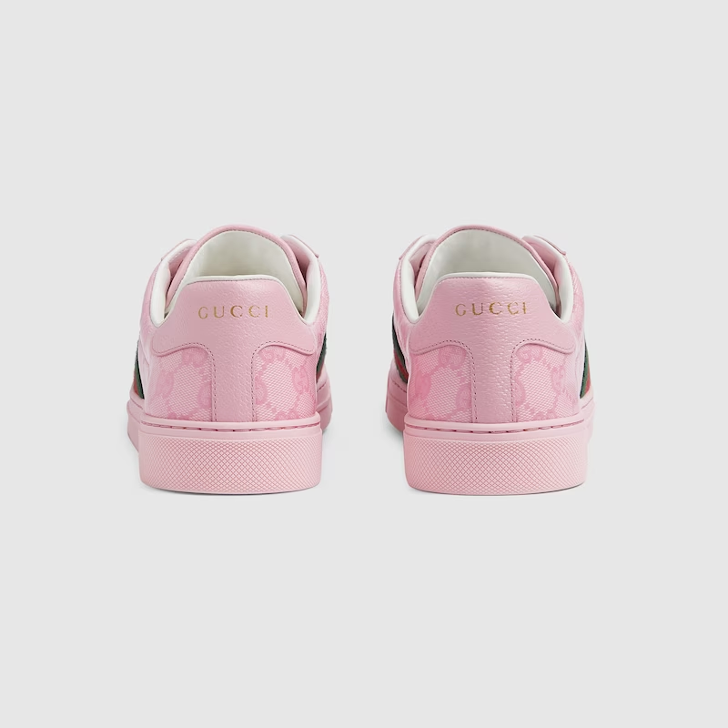 WOMEN'S GUCCI ACE SNEAKER WITH WEB